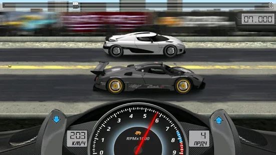 Скачать Drag Racing (Взлом открыто все) версия 1.10.2 apk на Андроид