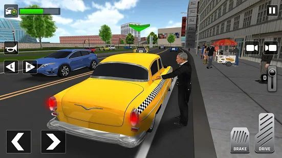 Скачать Городское такси - симулятор игра (Взлом на монеты) версия 1.4 apk на Андроид