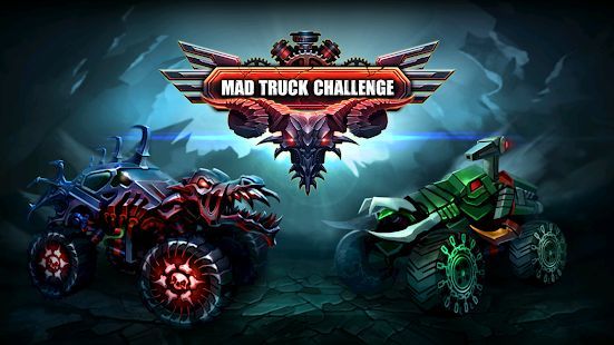 Скачать Mad Truck Challenge - Гонки и бои машин с боссами (Взлом на монеты) версия 1.5 apk на Андроид