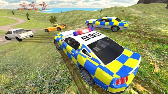 Скачать Police Car Driving vs Street Racing Cars (Взлом на деньги) версия 1.10 apk на Андроид