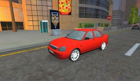 Скачать Car Simulator Driving : Lada Priora Tuning (Взлом на деньги) версия 2.3 apk на Андроид