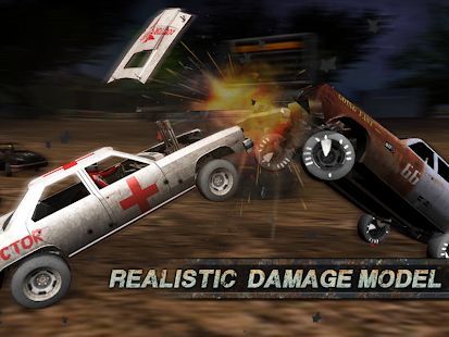 Скачать Demolition Derby: Crash Racing (Взлом открыто все) версия 1.4.0 apk на Андроид