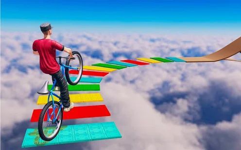 Скачать велосипед паркур трюки 2019 (Взлом на деньги) версия 1.4 apk на Андроид