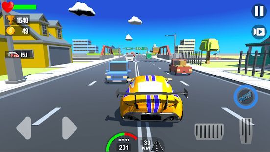 Скачать Super Kids Car Racing In Traffic (Взлом на монеты) версия 1.10 apk на Андроид