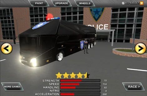 Скачать Police bus prison transport 3D (Взлом на монеты) версия 1.8 apk на Андроид
