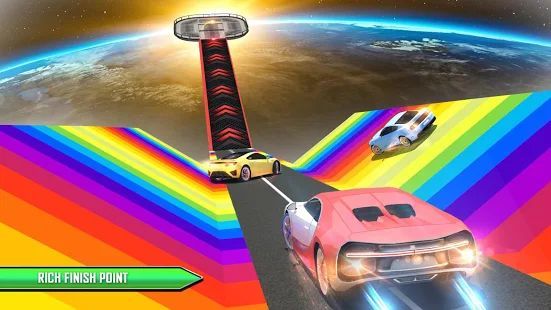 Скачать Crazy Car Driving Simulator: Mega Ramp Car Stunts (Взлом открыто все) версия 1.2.8 apk на Андроид