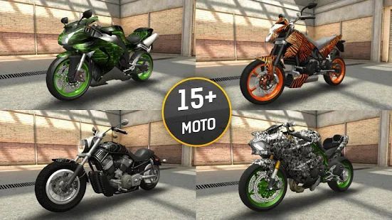 Скачать Moto Racing 3D (Взлом на монеты) версия 1.5.12 apk на Андроид