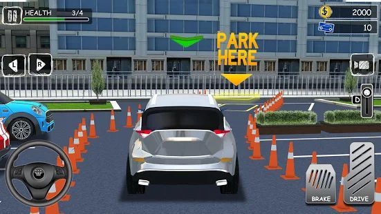Скачать Игра Профессор Парковки Машин Играть Бесплатно 3D (Взлом на деньги) версия 1.2 apk на Андроид