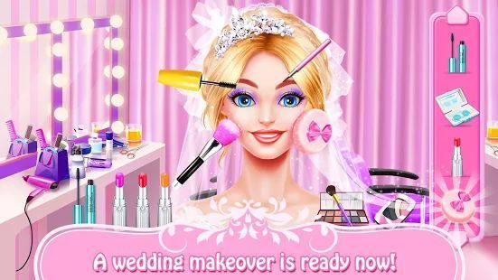 Скачать Wedding Day Makeup Artist (Взлом открыто все) версия 1.5 apk на Андроид