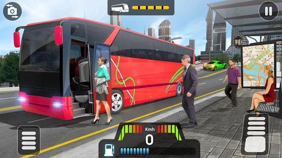 Скачать Bus Simulator Bus Game Free: PVP Games (Взлом открыто все) версия 1.1.2 apk на Андроид