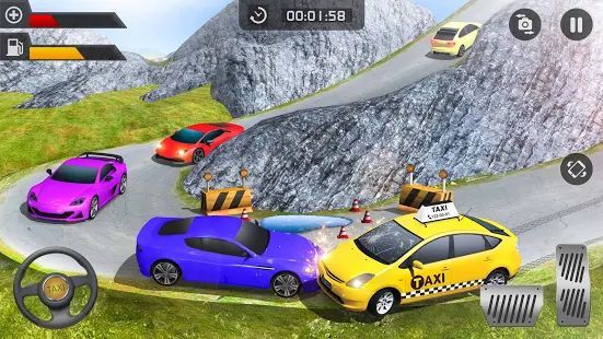 Скачать Симулятор такси Бесплатные игры-Автомобильные игры (Взлом на монеты) версия 1.1.04 apk на Андроид