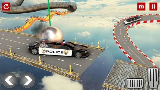 Скачать Police Limo Car Stunts GT Racing: Ramp Car Stunt (Взлом на деньги) версия 2.3 apk на Андроид