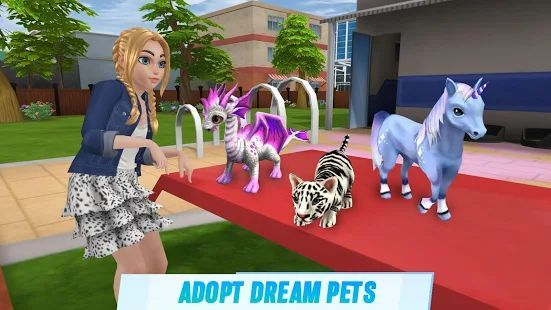 Скачать Virtual Sim Story: Dream Life (Взлом на монеты) версия 0.4.2 apk на Андроид