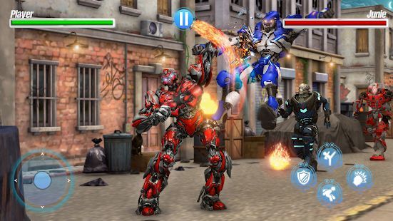 Скачать Grand Robot Ring Battle: Робот файтингов (Взлом открыто все) версия 4.1.0 apk на Андроид