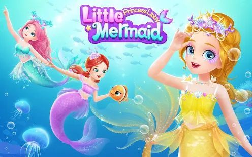 Скачать Princess Libby Little Mermaid (Взлом на монеты) версия 1.0.3 apk на Андроид