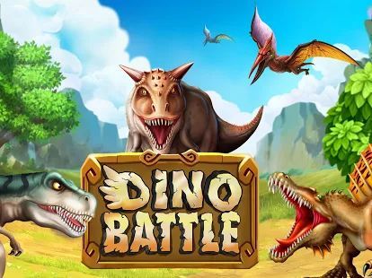 Скачать Dino Battle (Взлом на монеты) версия 11.69 apk на Андроид