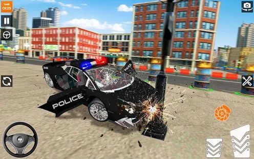 Скачать автокатастрофа полицейские погони (Взлом на деньги) версия 1.0.4 apk на Андроид
