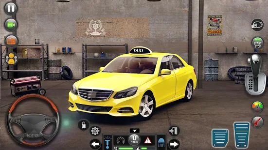 Скачать город такси Водитель имитатор свободно машина (Взлом на деньги) версия 27 apk на Андроид