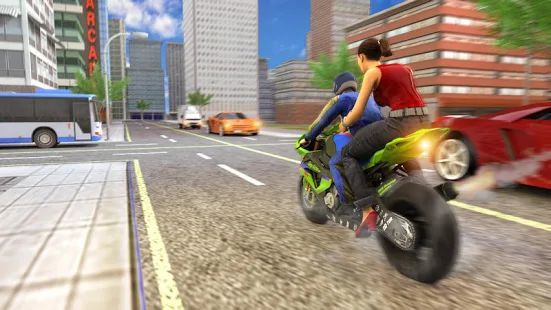 Скачать Real Flying Bike Taxi Simulator: Bike Driving Game (Взлом открыто все) версия 3.3 apk на Андроид