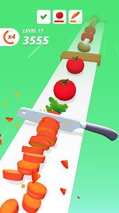 Скачать Perfect Slices (Взлом на монеты) версия 1.3.3 apk на Андроид