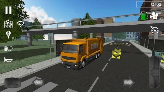 Скачать Trash Truck Simulator (Взлом на монеты) версия 1.5 apk на Андроид