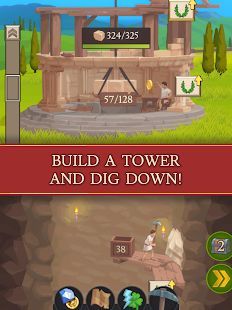 Скачать Idle Tower Miner - Добывай и строй (Взлом на деньги) версия 1.35 apk на Андроид