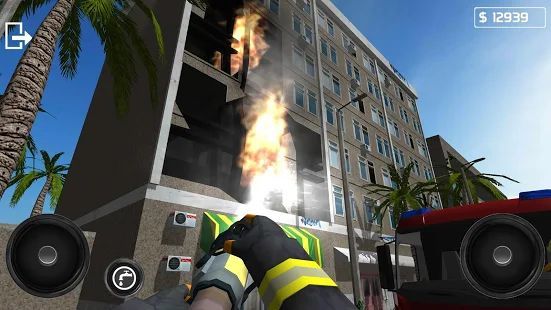 Скачать Fire Engine Simulator (Взлом на монеты) версия 1.4.7 apk на Андроид