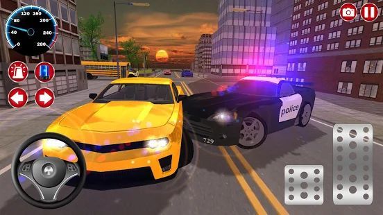 Скачать Полицейский и автомобильный симулятор игры 3D (Взлом открыто все) версия 3.4 apk на Андроид