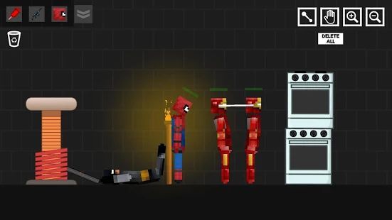 Скачать Spider Ragdoll Playground: Iron Human (Взлом открыто все) версия 1.0.4 apk на Андроид