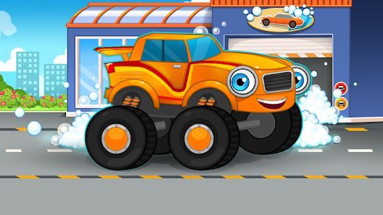 Скачать Автомойка - монстр грузовик (Взлом на монеты) версия 1.1.5 apk на Андроид