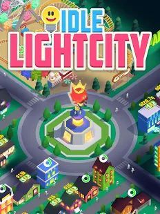 Скачать Idle Light City - город лампочек (Взлом на деньги) версия 2.5.8 apk на Андроид