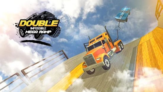 Скачать Double Impossible Mega Ramp 3D - Авто Трюки Игра (Взлом на монеты) версия 4.0 apk на Андроид