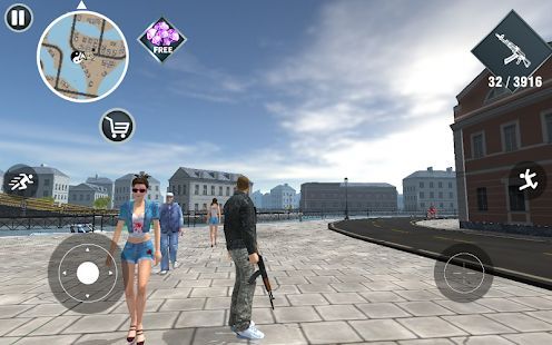 Скачать Miami Crime Simulator 2 (Взлом на деньги) версия 2.4 apk на Андроид