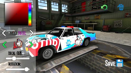 Скачать Police Car Drift Simulator (Взлом на деньги) версия 1.8 apk на Андроид