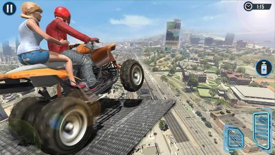 Скачать ATV Quad City Bike Simulator 2020: игры в такси (Взлом на монеты) версия 3.7 apk на Андроид