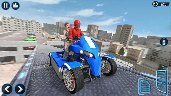 Скачать ATV Quad City Bike Simulator 2020: игры в такси (Взлом на монеты) версия 3.7 apk на Андроид