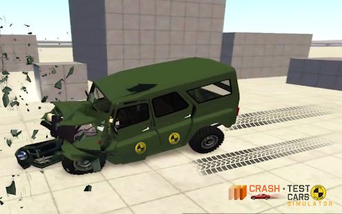 Скачать Car Crash Test УАЗ 4x4 (Взлом на монеты) версия 1.5.4 apk на Андроид