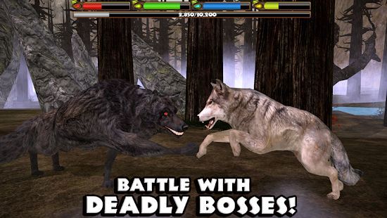 Скачать Ultimate Wolf Simulator (Взлом на монеты) версия Зависит от устройства apk на Андроид