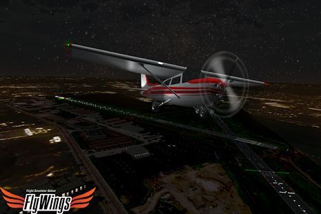 Скачать Flight Simulator Night NY HD (Взлом на деньги) версия 1.0 apk на Андроид