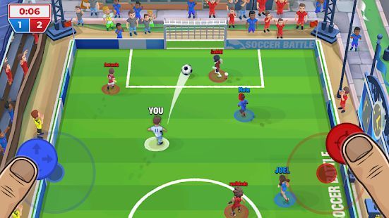 Скачать Футбольная битва (Soccer Battle) (Взлом открыто все) версия 1.7.0 apk на Андроид