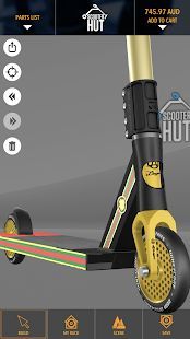 Скачать Scooter Hut 3D Custom Builder (Взлом на деньги) версия 1.7.1 apk на Андроид