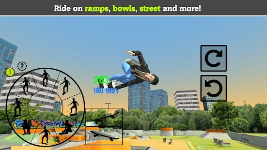 Скачать Skateboard FE3D 2 - Freestyle Extreme 3D (Взлом открыто все) версия 1.27 apk на Андроид