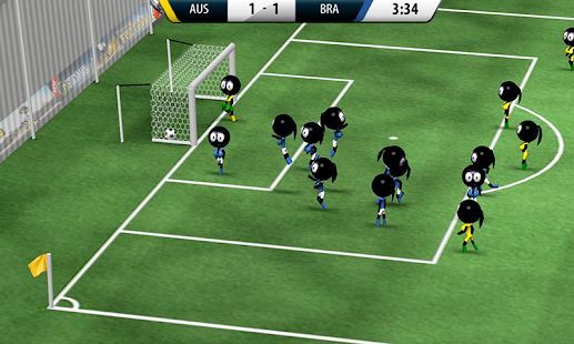 Скачать Stickman Soccer 2016 (Взлом открыто все) версия 1.5.2 apk на Андроид