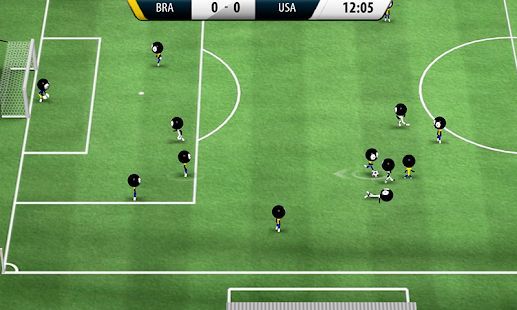 Скачать Stickman Soccer 2016 (Взлом открыто все) версия 1.5.2 apk на Андроид