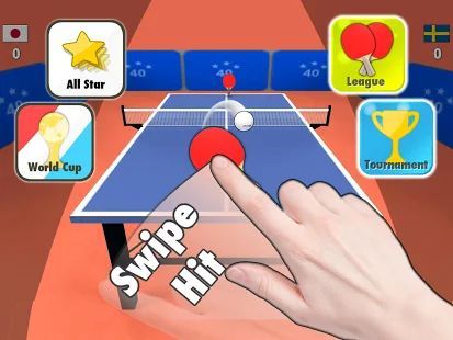 Скачать Настольный теннис 3D (Взлом на монеты) версия 2.1 apk на Андроид