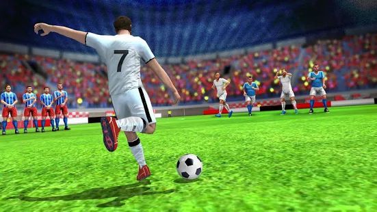 Скачать футбольная лига 2020: оффлайн футбольные игры 2020 (Взлом на деньги) версия 1.21 apk на Андроид