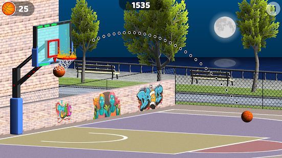 Скачать Баскетбол: броски в кольцо (Взлом на монеты) версия 2.5 apk на Андроид