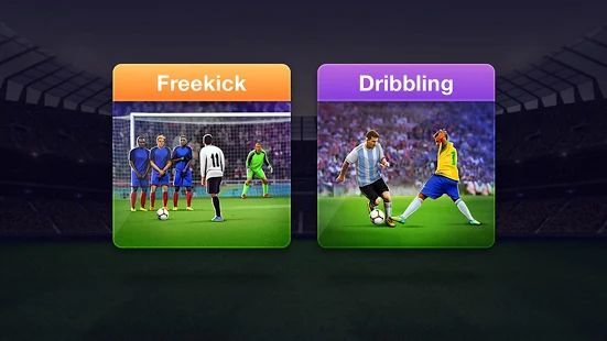 Скачать FreeKick Football 2020 (Взлом открыто все) версия 2.1.8 apk на Андроид