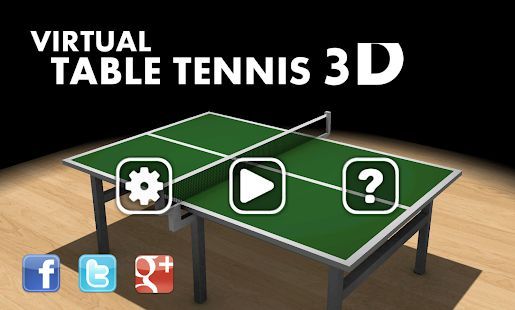 Скачать Virtual Table Tennis 3D (Взлом на монеты) версия 2.7.10 apk на Андроид