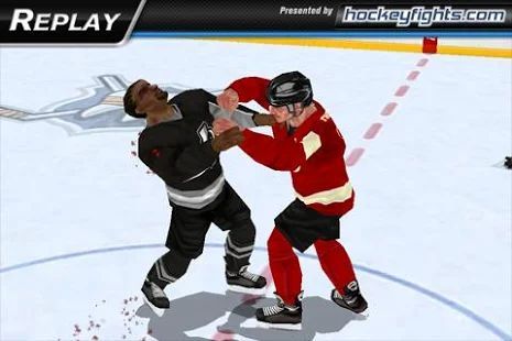 Скачать Hockey Fight Lite (Взлом на деньги) версия Зависит от устройства apk на Андроид